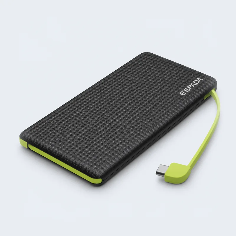 Carregador portátil power bank 5000 mAh Espada PN-952E