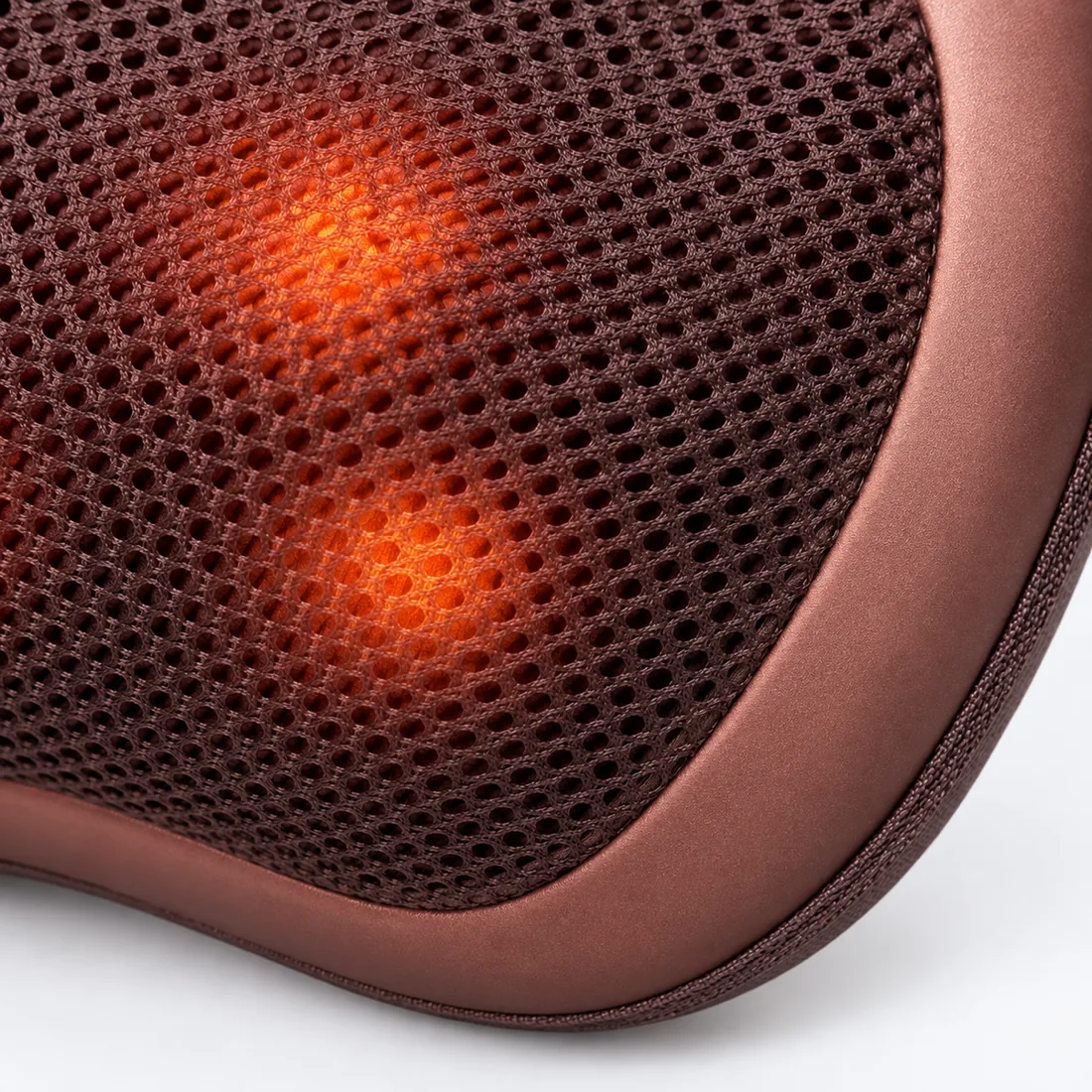 Almofada massageadora elétrica portátil - Tomate - AM-012 — detalhe