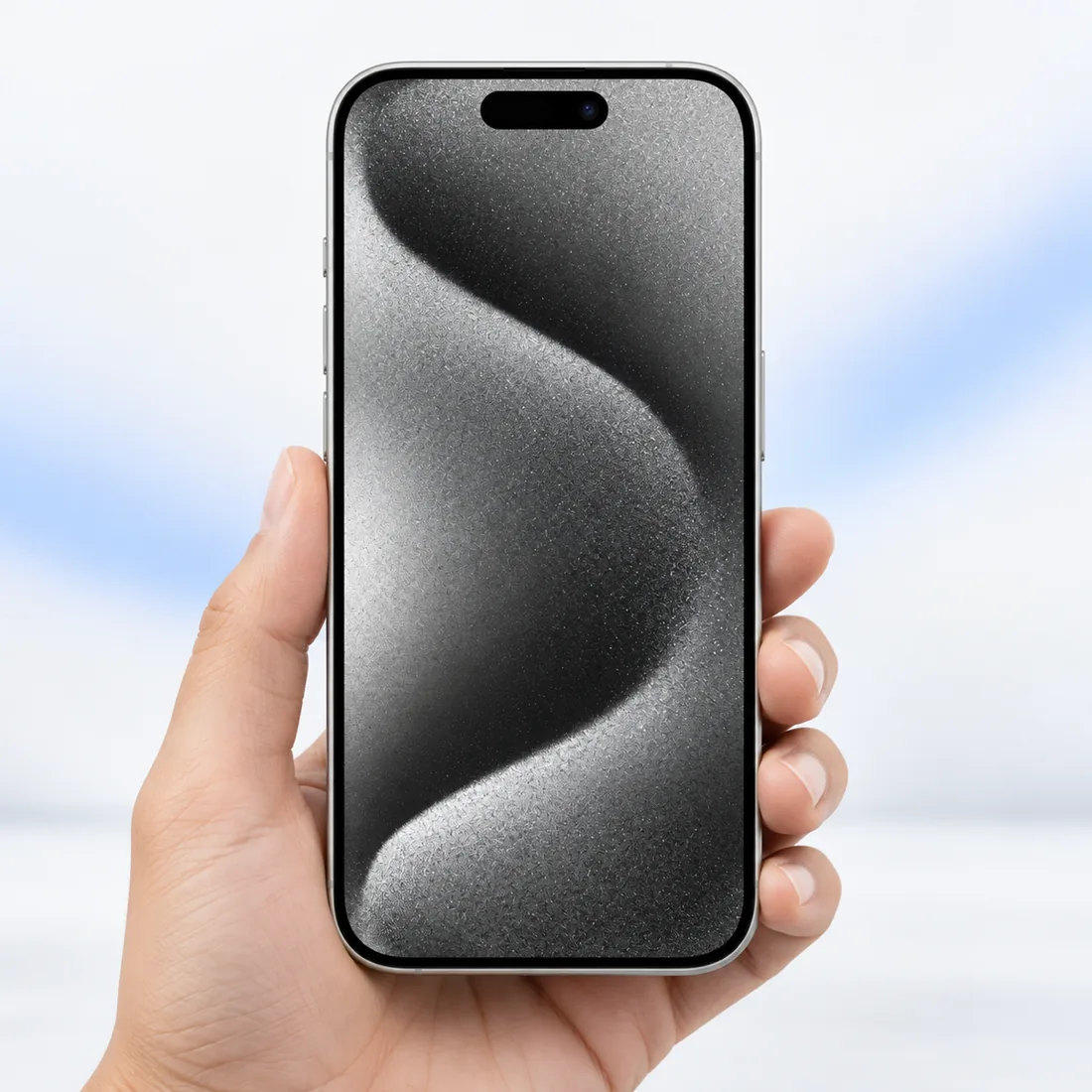 Apple iPhone 15 pro *cpo* A2848 ll 256GB 8GB RAM - branco titânio — escala