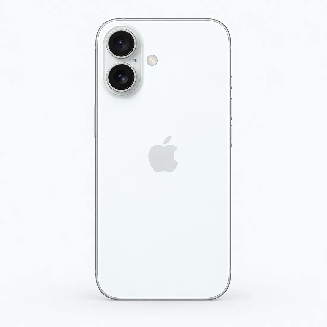 Apple iPhone 16 *cpo* A3291 za/a 128GB 8GB RAM SIM físico - branco — verso lateral