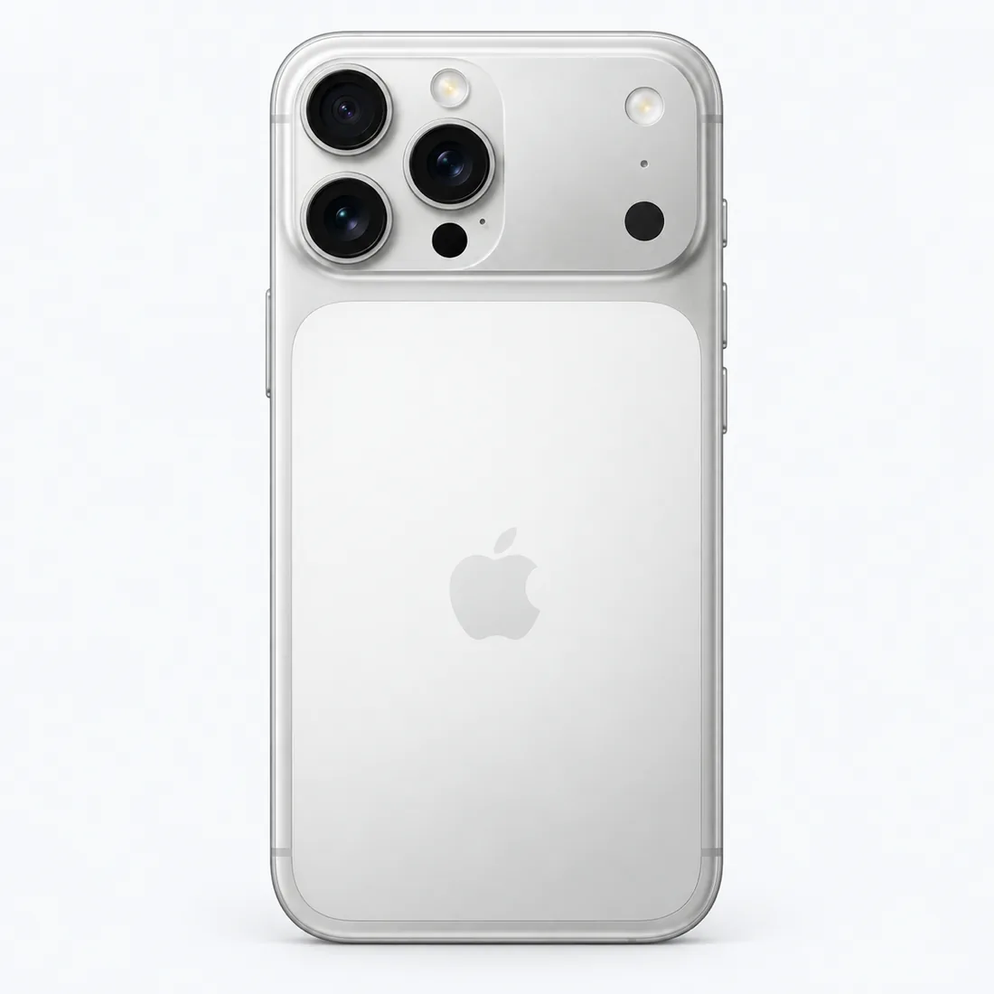 Apple iPhone 17 pro max A3257 ll 256GB esim tela 6.9" - prata — verso lateral