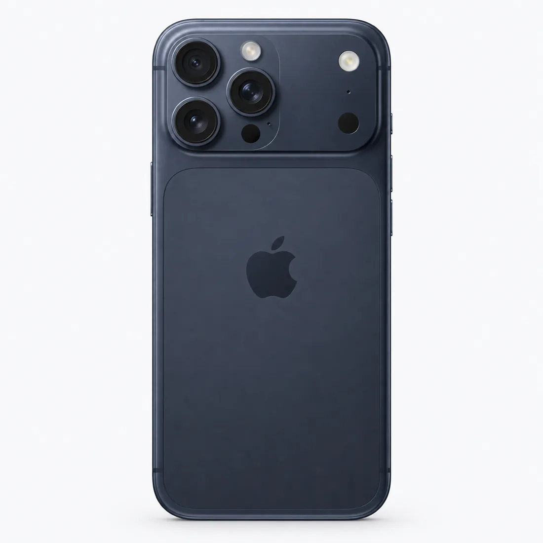 iPhone 17 pro max be 1TB 12GB RAM SIM físico - azul Apple A3526 — verso lateral