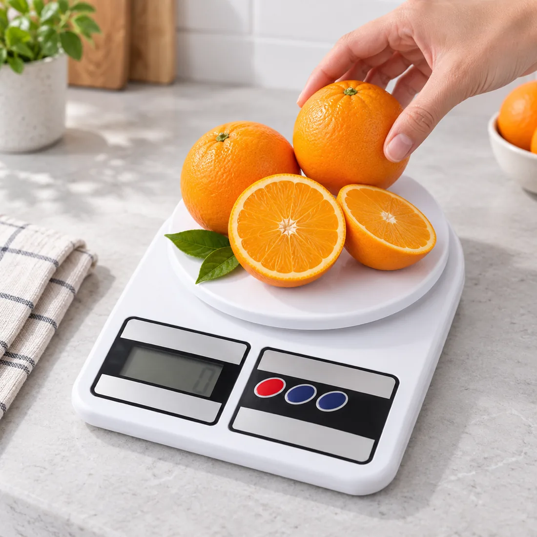 Balança cozinha digital 10kg alta precisão dieta e nutrição — uso