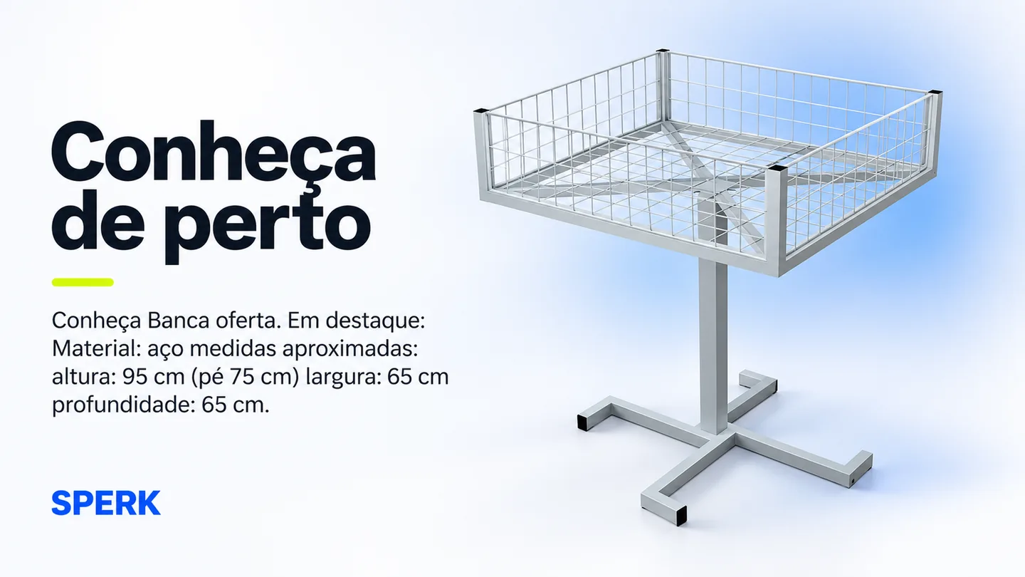 Banca oferta — heroi descricao