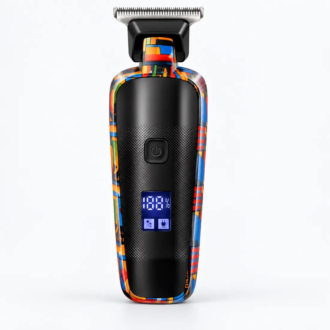 Barbeador elétrico hair clipper KM-MAX5090 — frente estudio