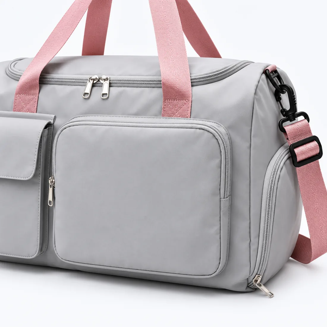 Bolsa de viagem bolso duplo BM-F1200 — angulo detalhe