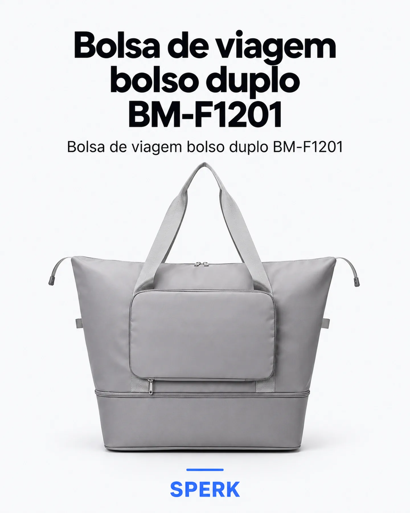 Bolsa de viagem bolso duplo BM-F1201 — painel 1