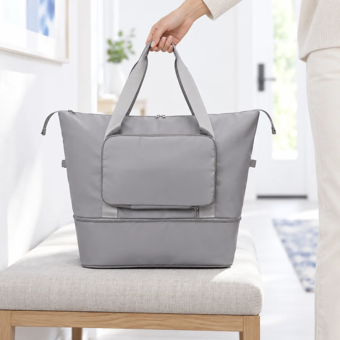 Bolsa de viagem bolso duplo BM-F1201 — uso