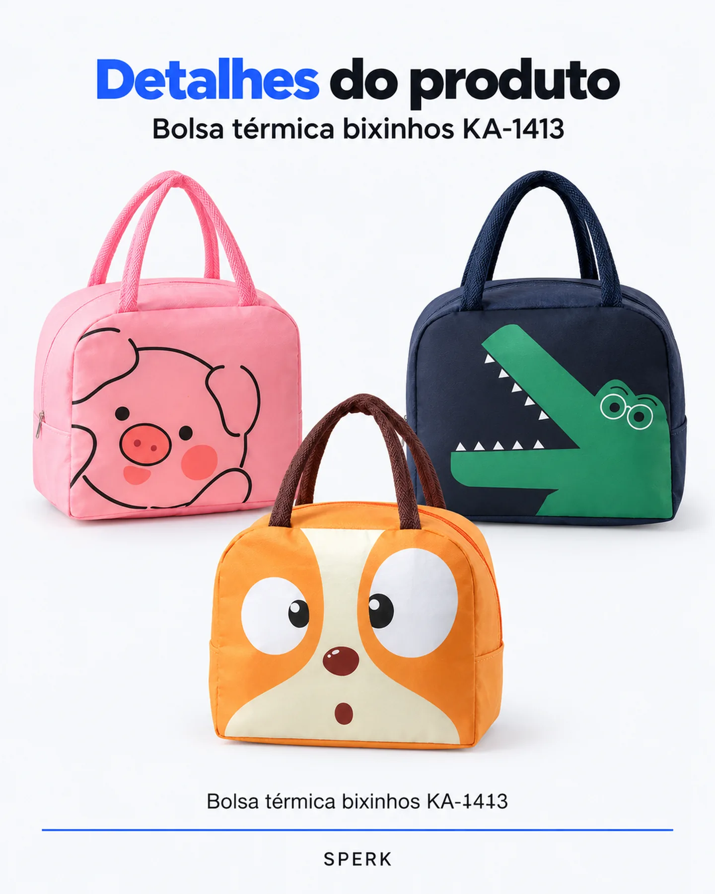 Bolsa térmica bixinhos KA-1413 — painel 5