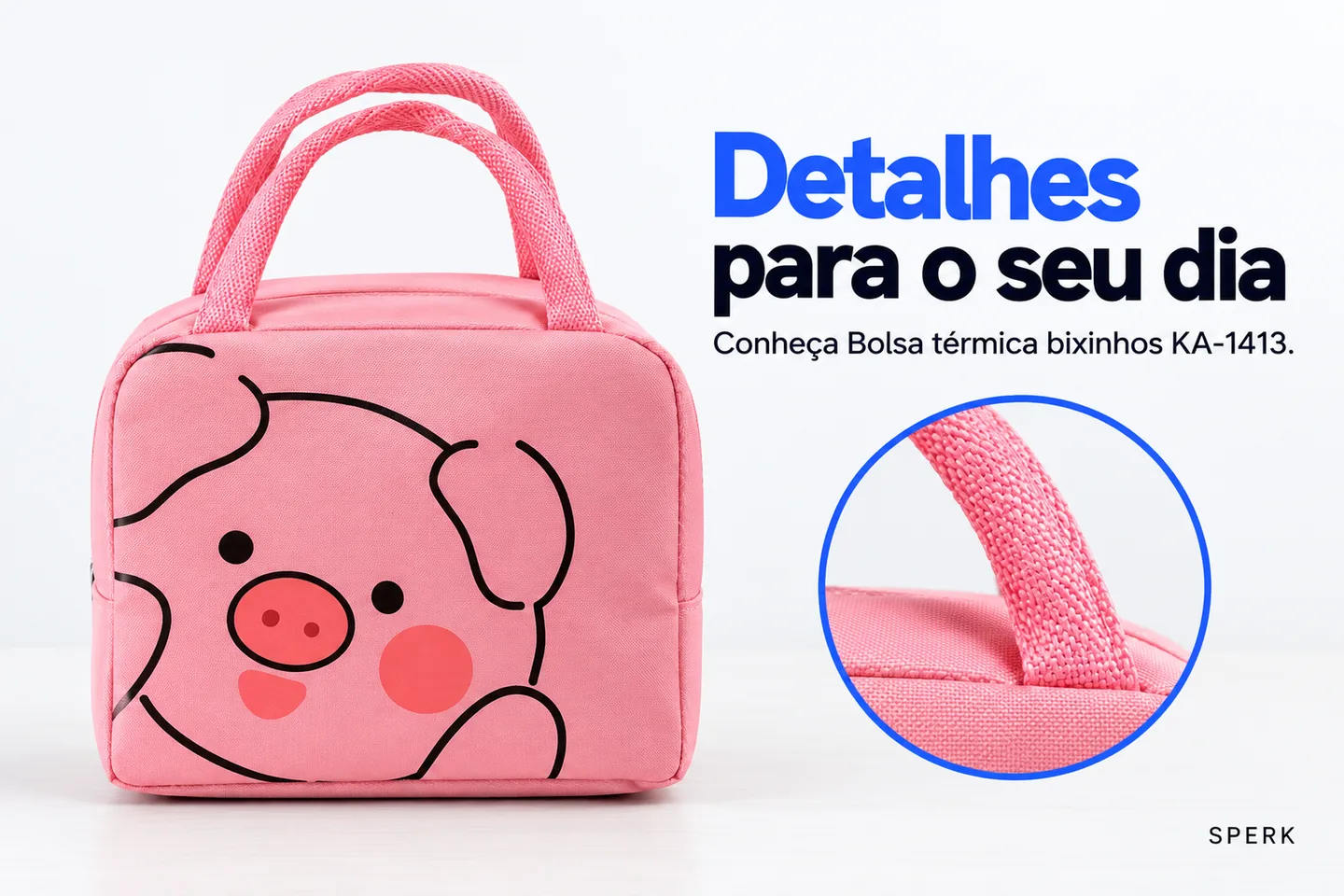Bolsa térmica bixinhos KA-1413 — diferencial uso