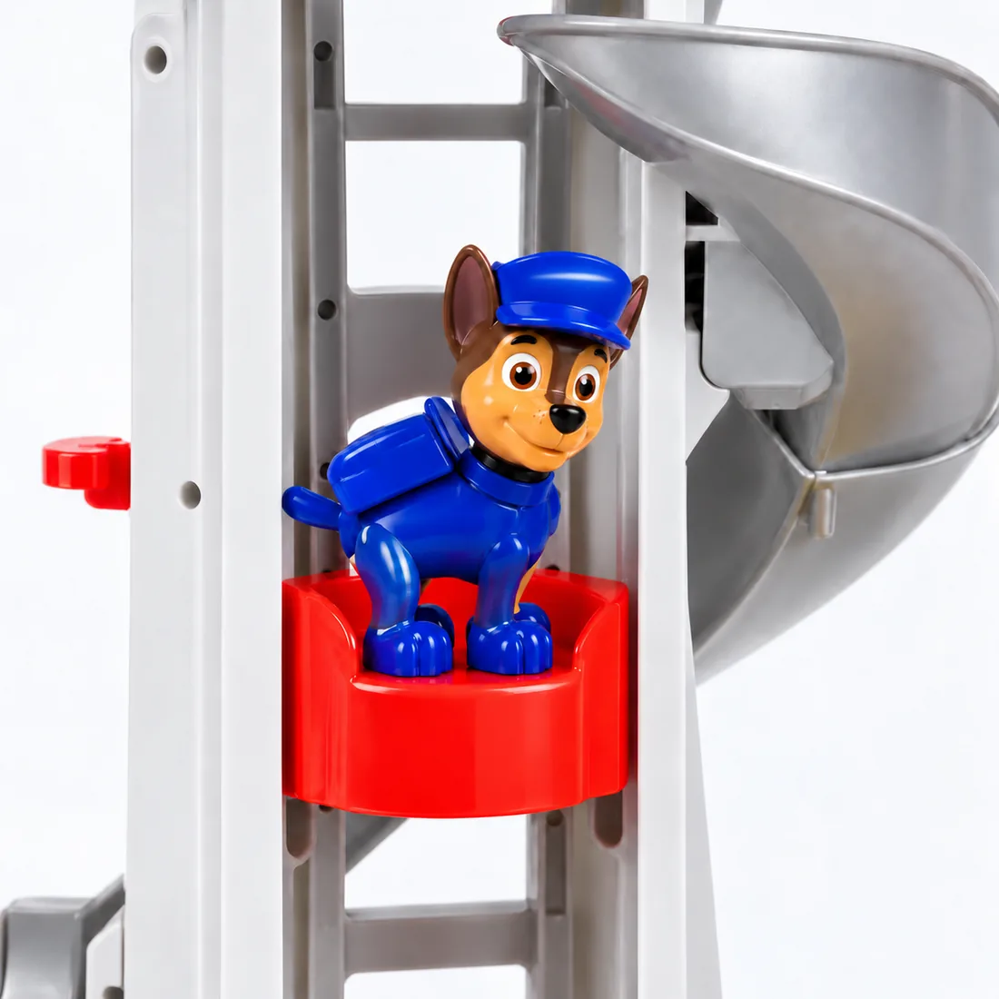 Brinquedo infantil torre patrulha canina com carros — detalhe