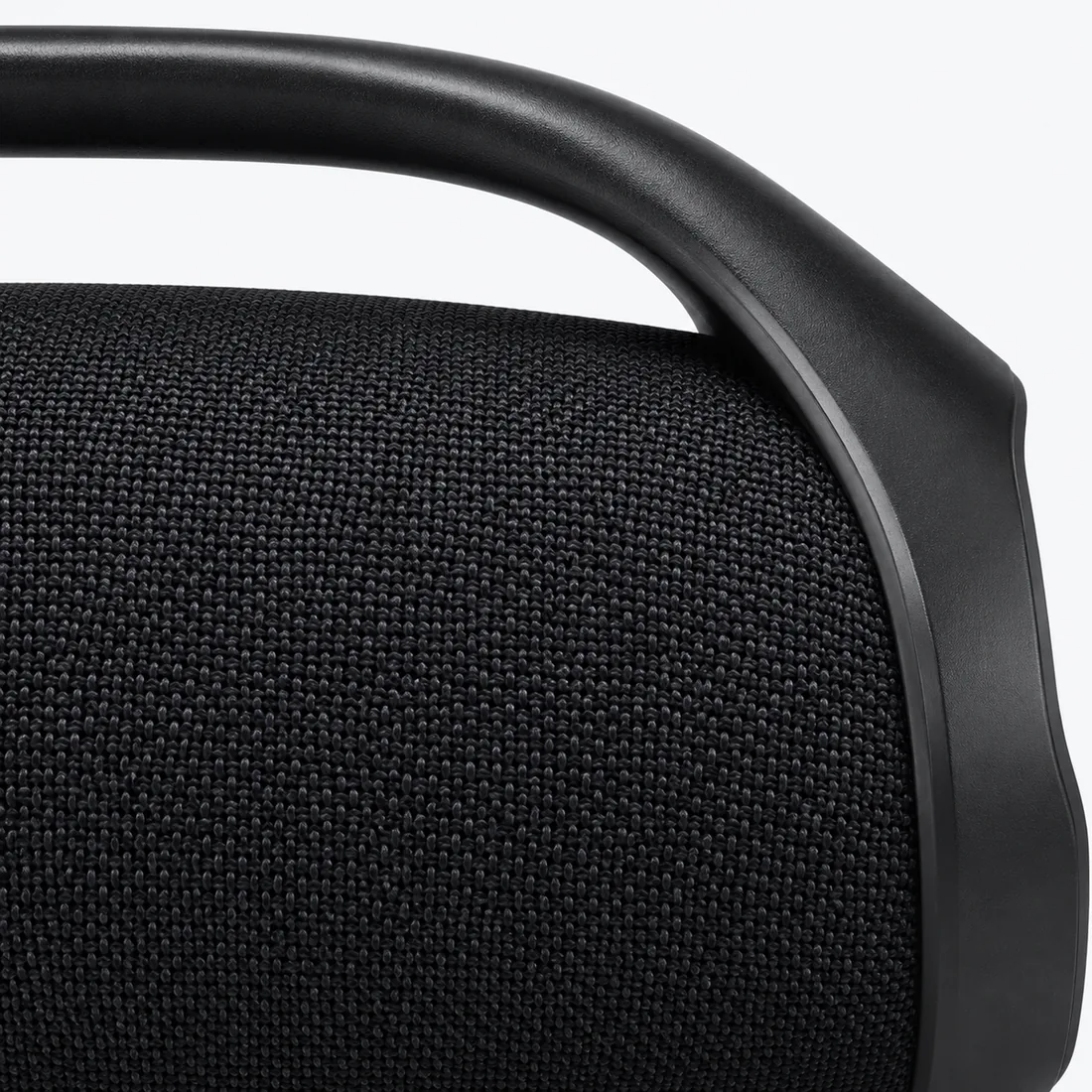 Caixa de som alto-falante boombox 35cm portátil Bluetooth — detalhe