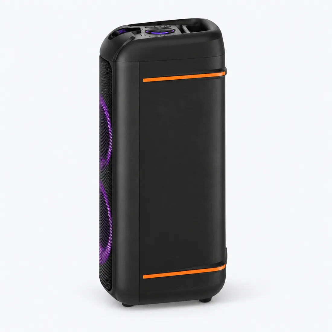 Caixa de som Bluetooth 900W - FAM - A602 — verso lateral