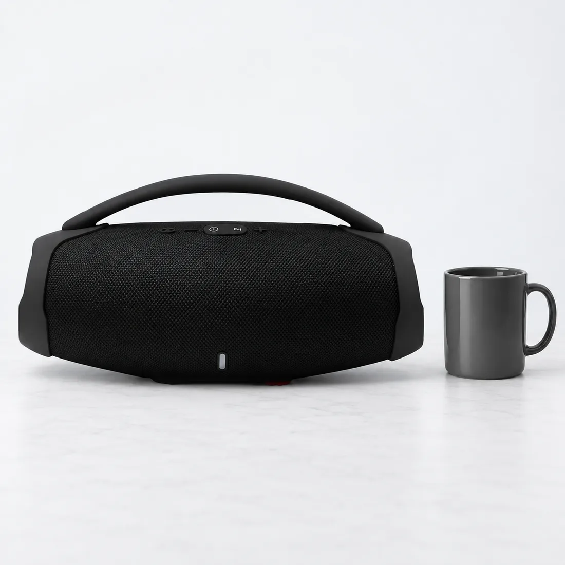Caixa de som boombox 3 Bluetooth bivolt — escala