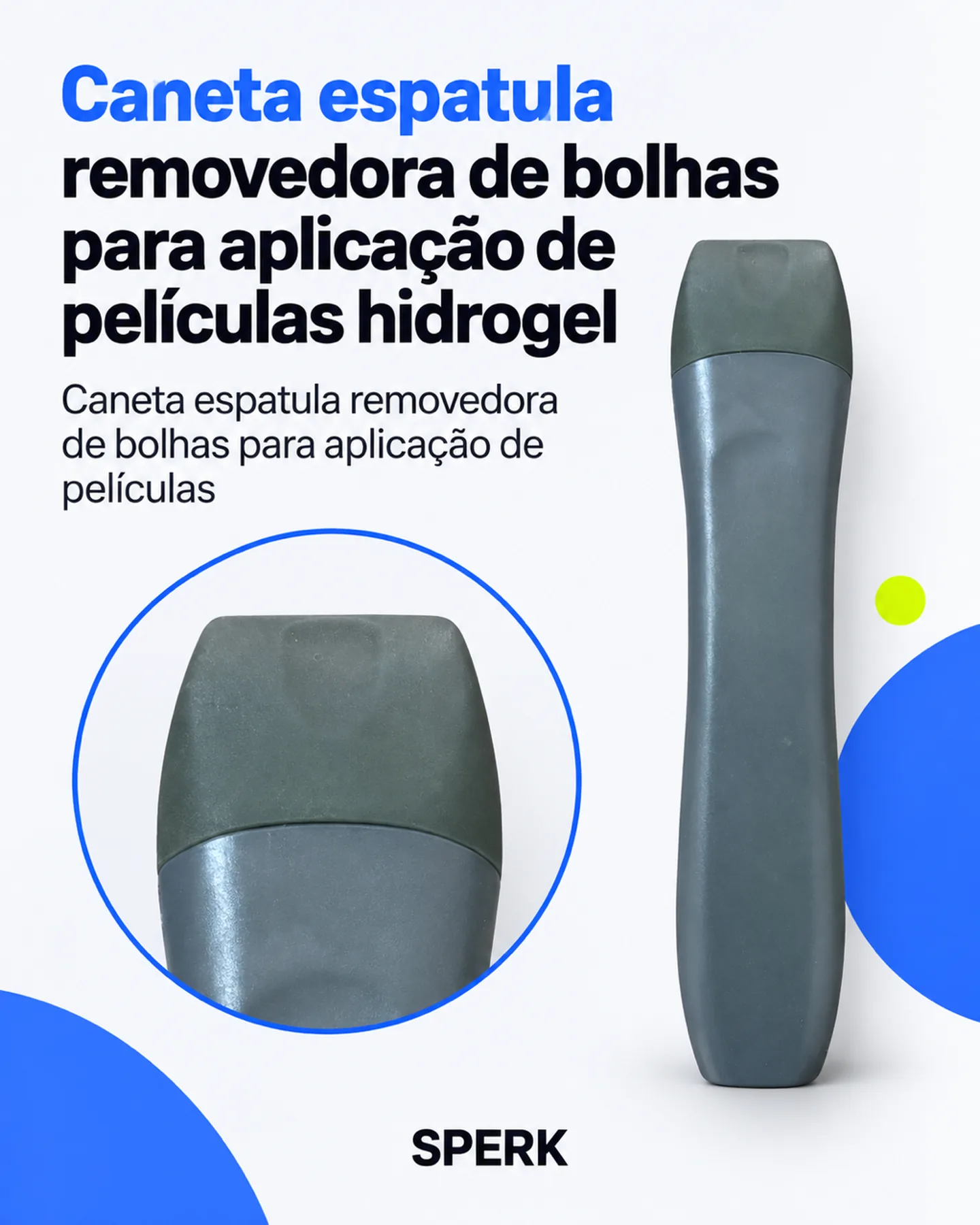 Caneta espatula removedora de bolhas para aplicação de películas — painel 2