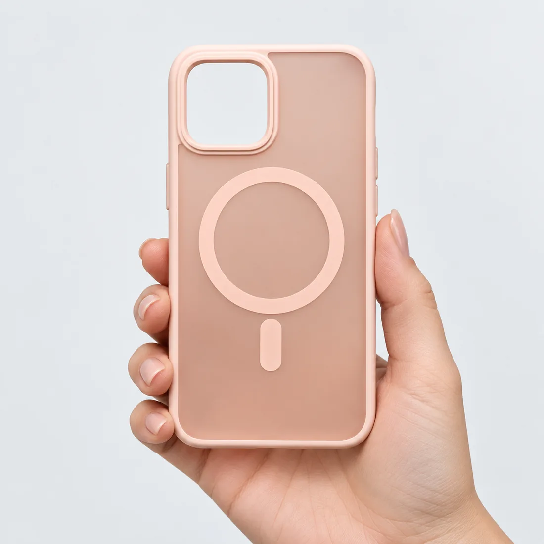 Capinha magnética colorida fosca com kit de película de câmera — escala