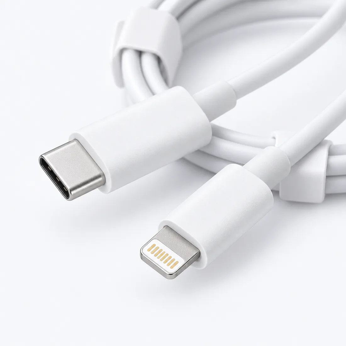 Carregador iOS 20W com cabo A2307/A2485 — detalhe