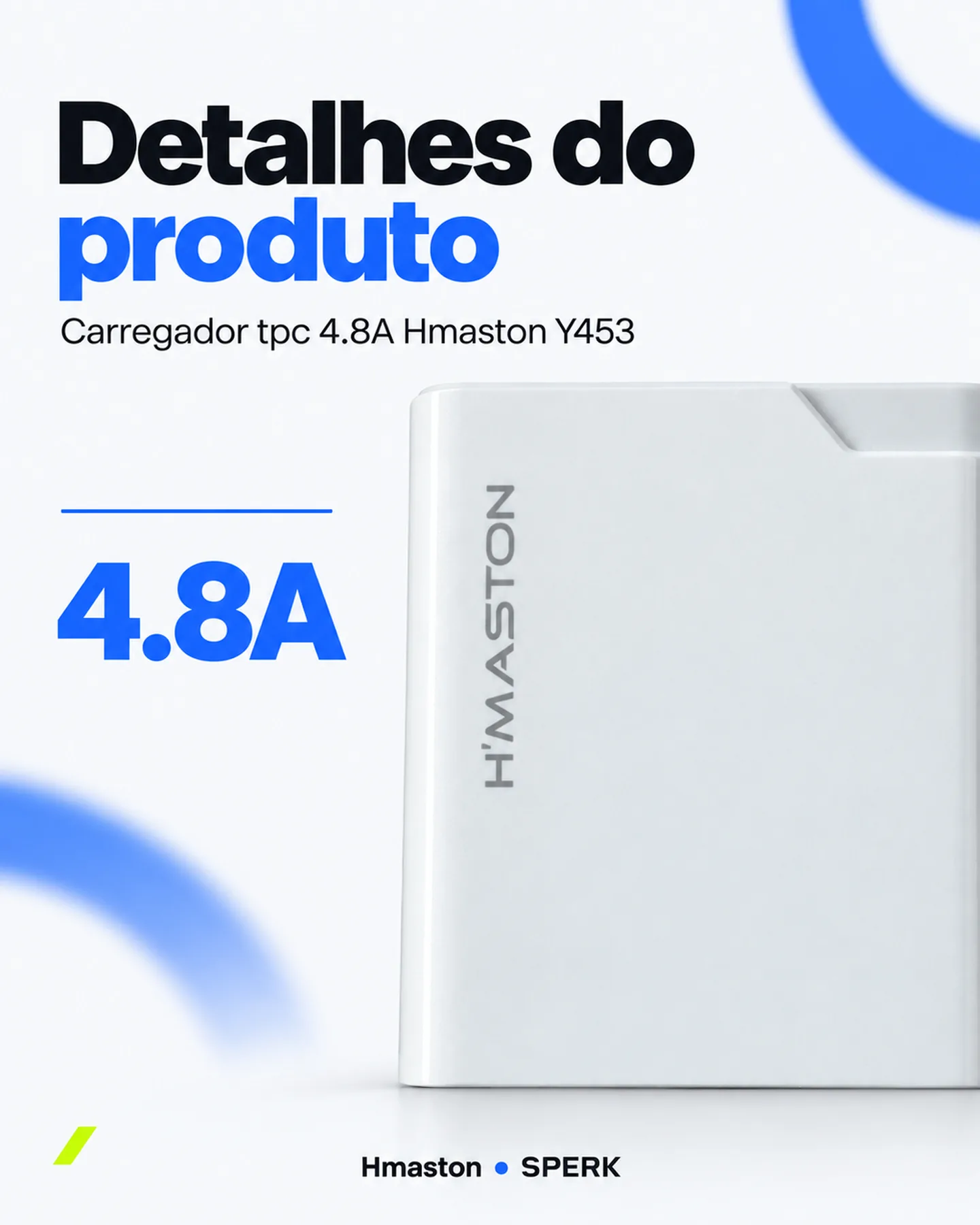 Carregador tpc 4.8A Hmaston Y453 — painel 4