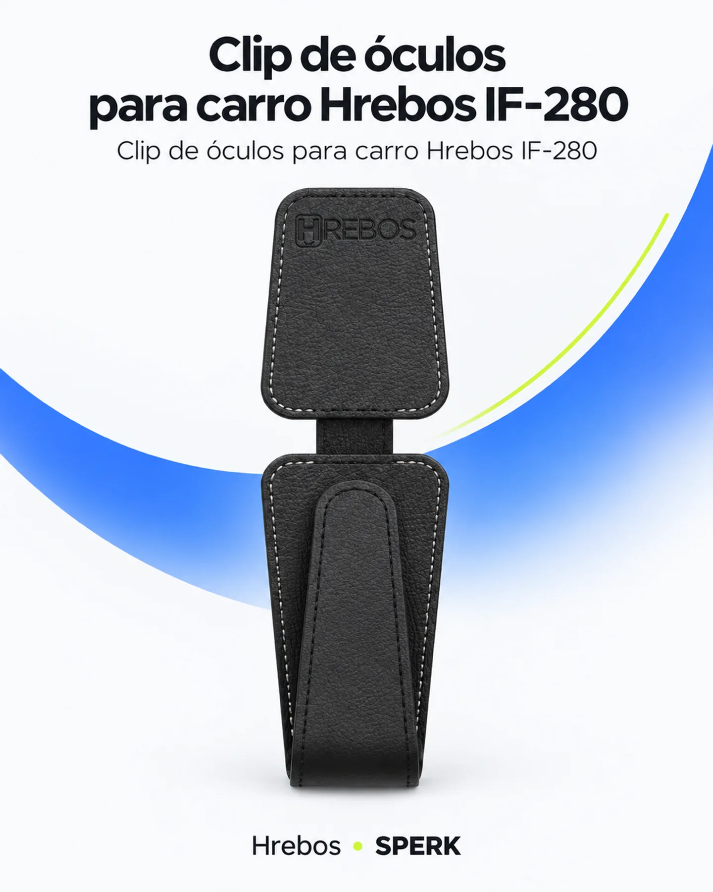 Clip de óculos para carro Hrebos IF-280 — painel 2