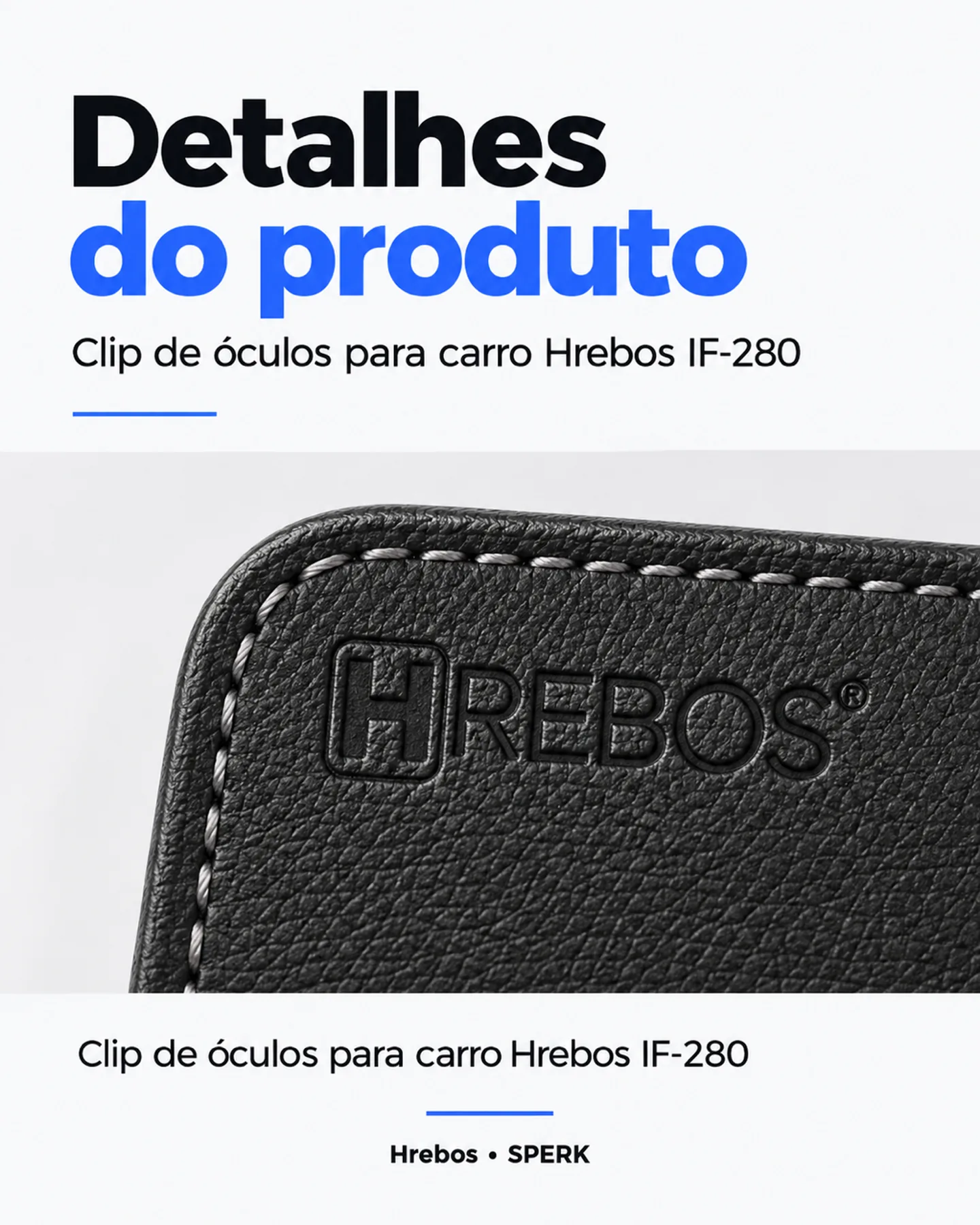 Clip de óculos para carro Hrebos IF-280 — painel 5