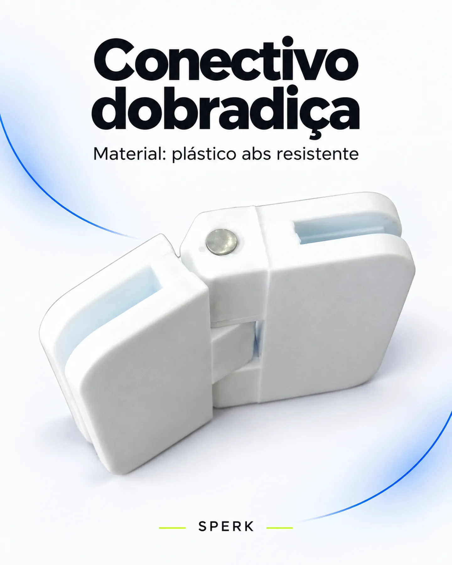 Conectivo dobradiça — painel 1