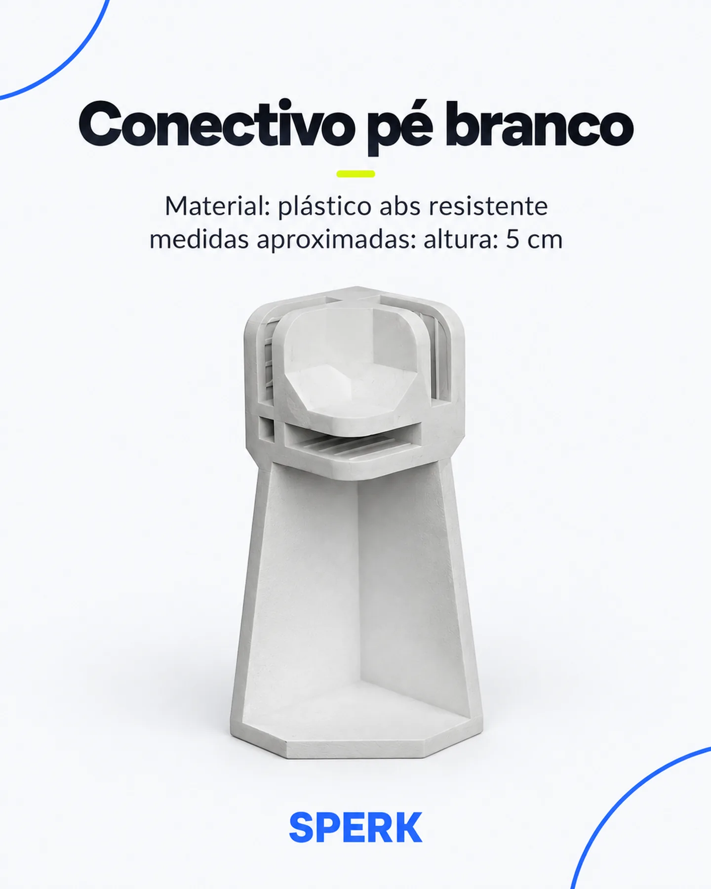 Conectivo pé branco — painel 1