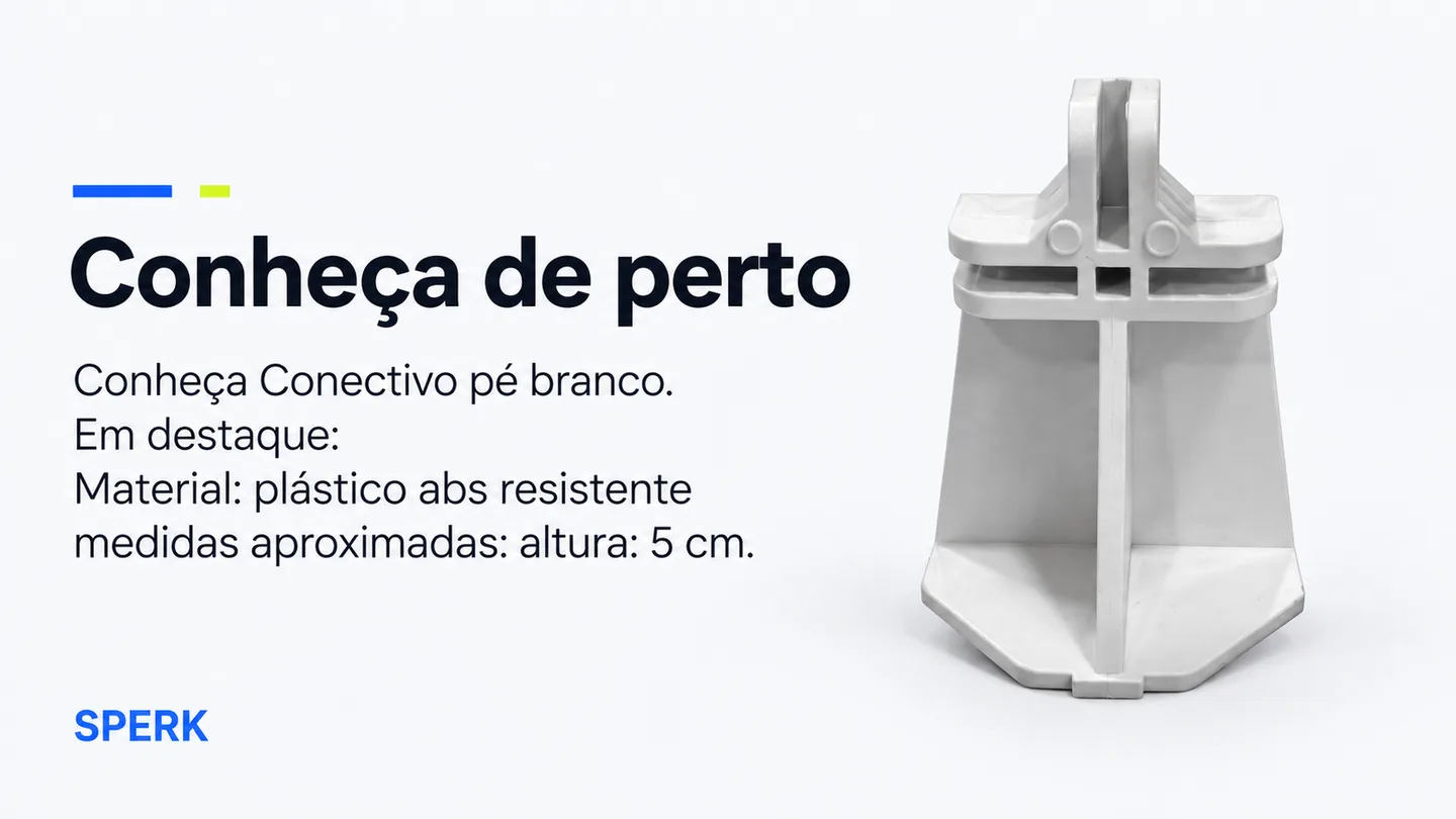 Conectivo pé branco — heroi descricao