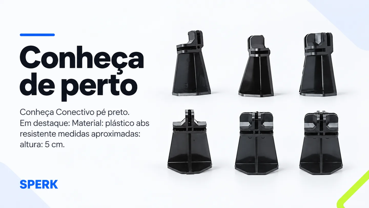 Conectivo pé preto — heroi descricao