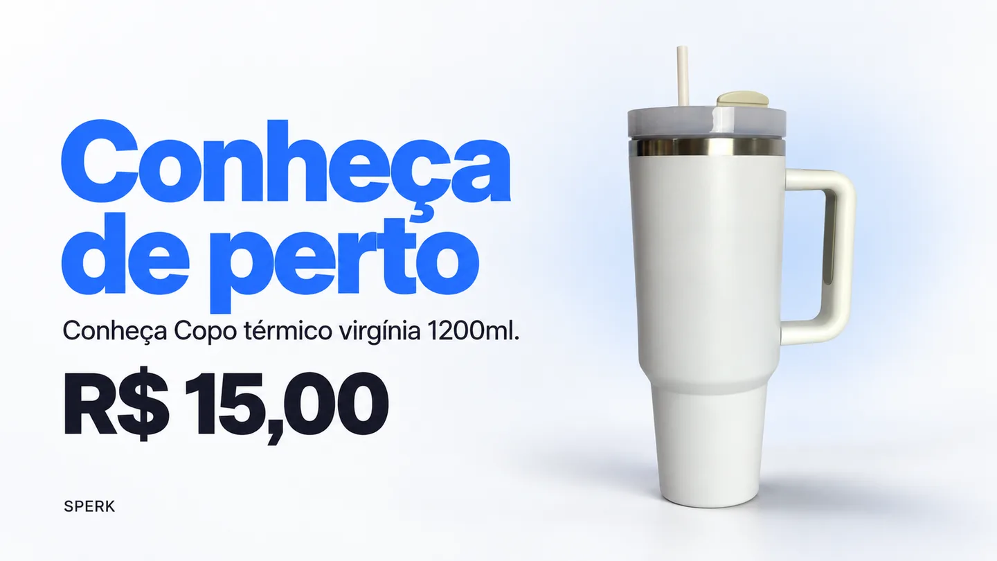 Copo térmico virgínia 1200ml — heroi descricao