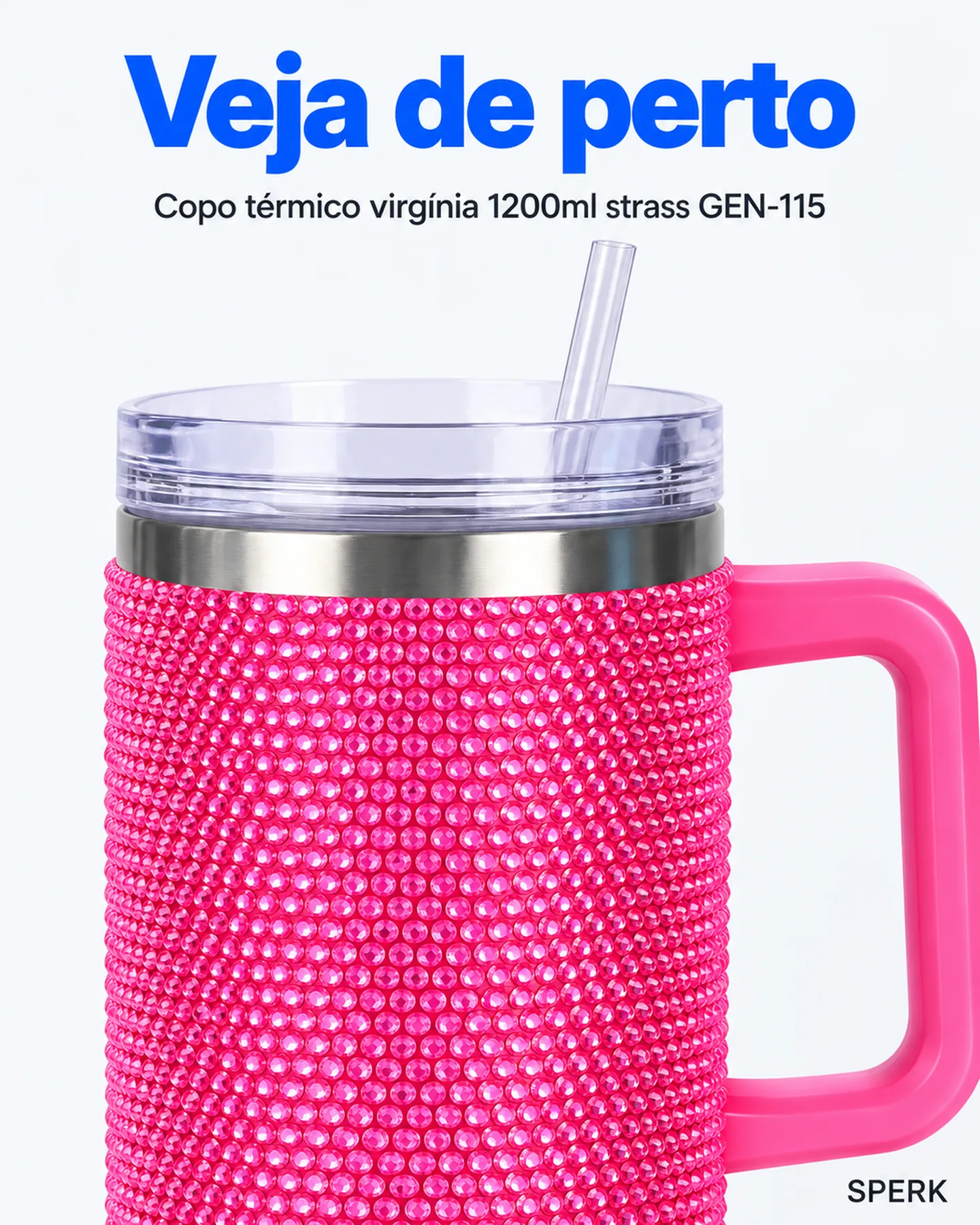 Copo térmico virgínia 1200ml strass GEN-115 — painel 3