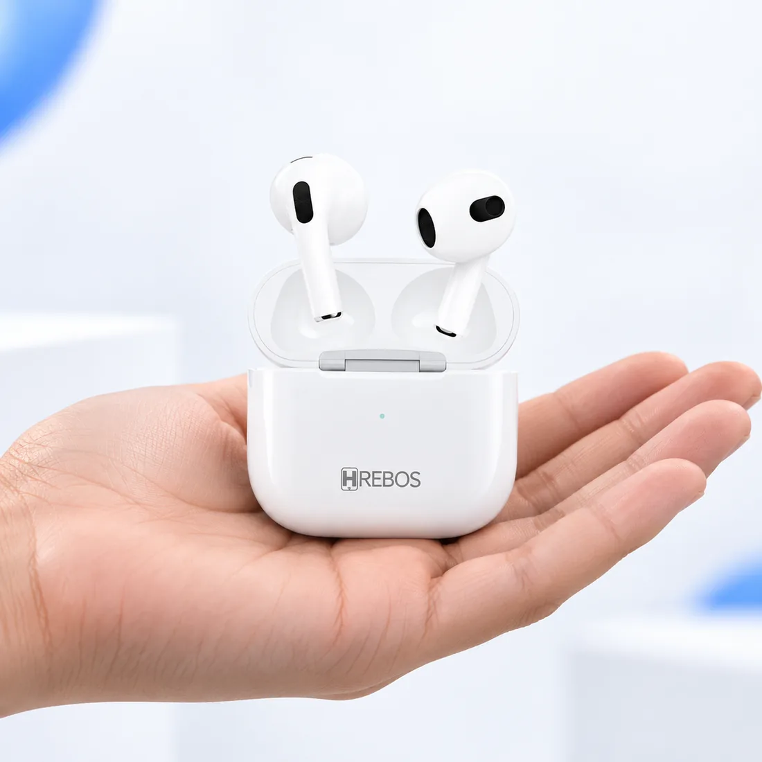 Fone Bluetooth earbuds hpods pro Hrebos EB-211 — escala