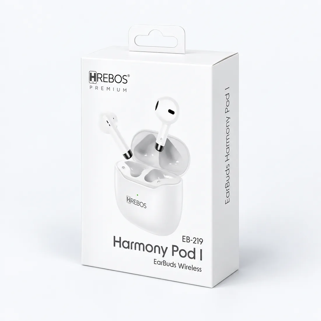 Fone de ouvido Bluetooth harmony pod i cores sortidas Hrebos EB-219