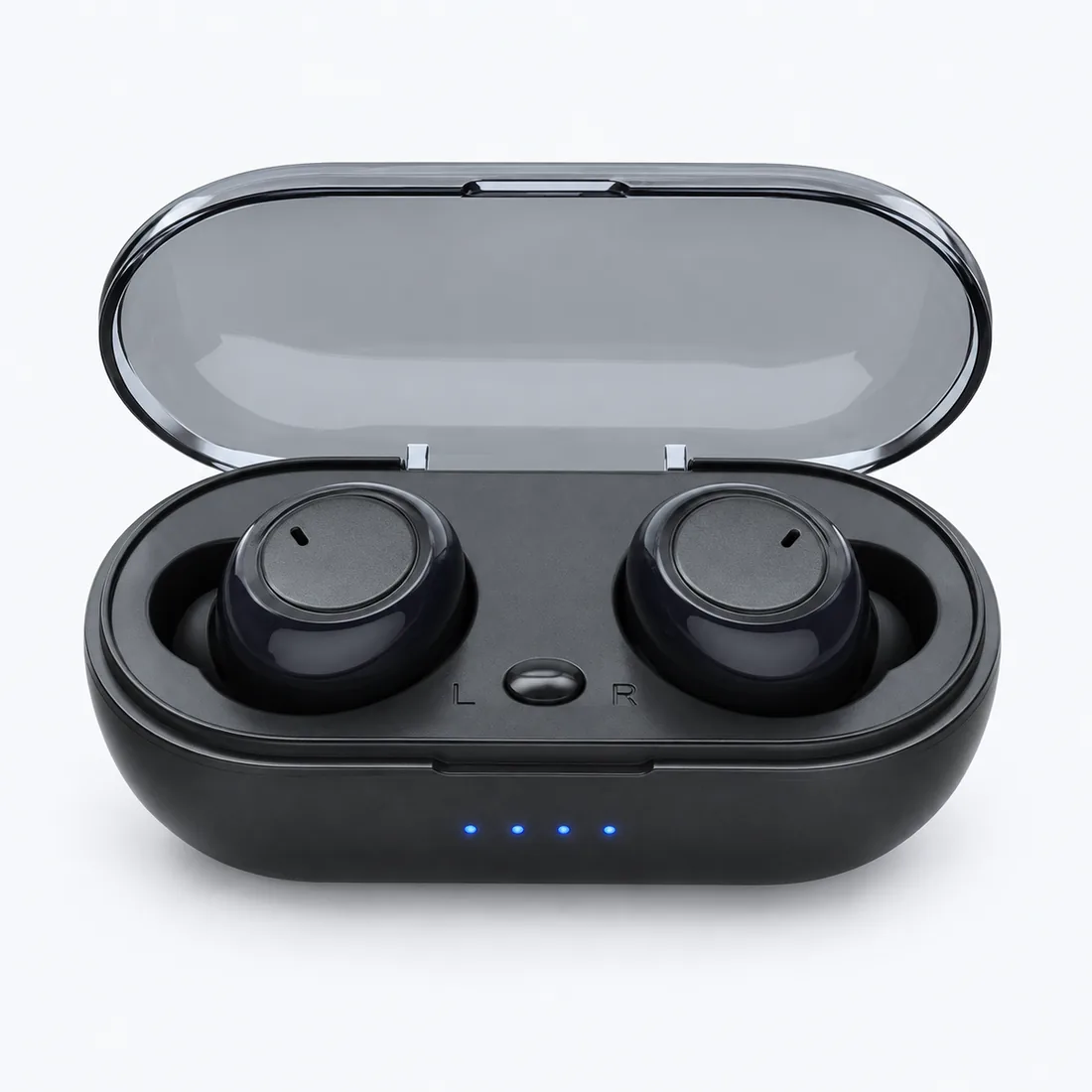Fone intra-auricular Bluetooth sem fio TWS in-ear airdot a'Gold — frente estudio