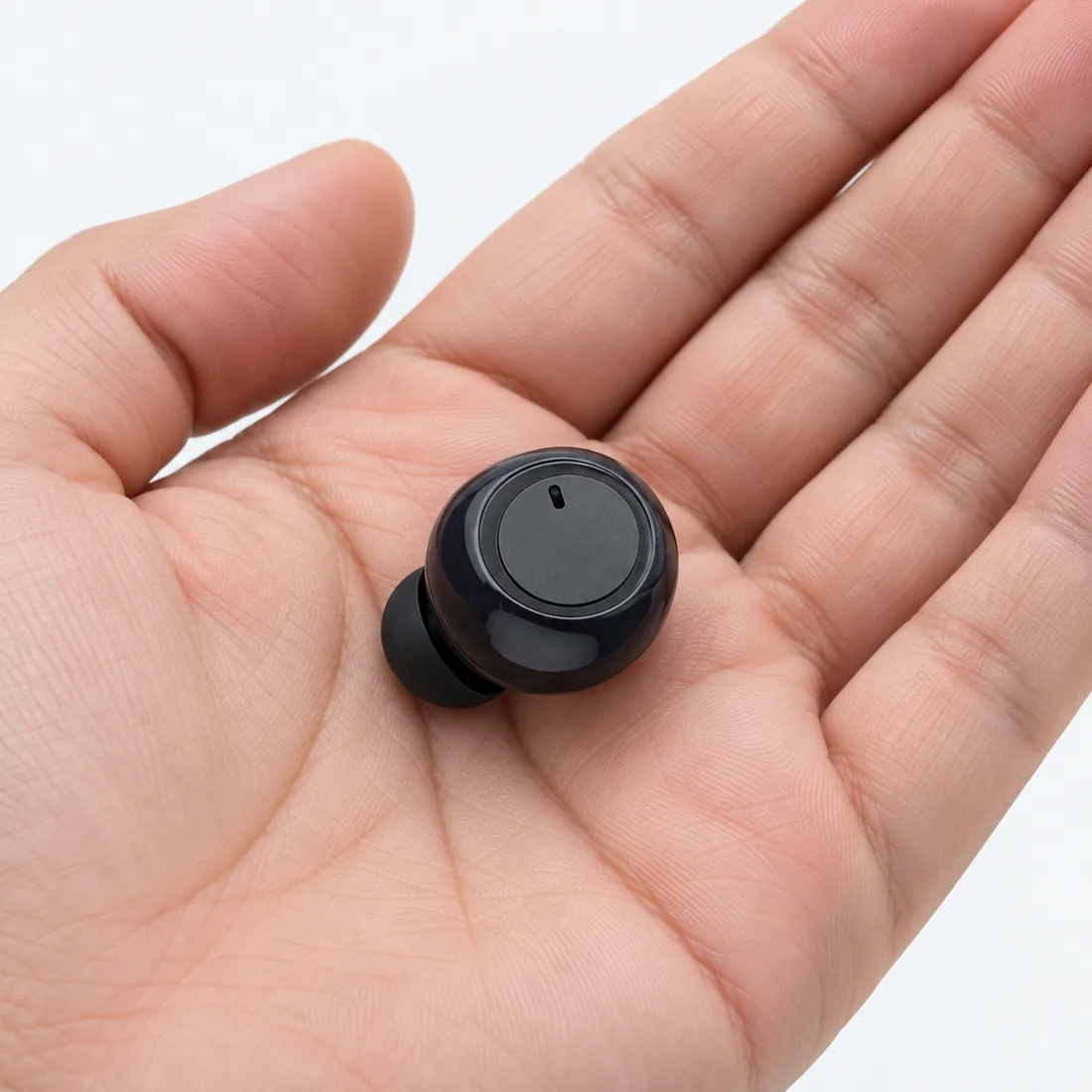 Fone intra-auricular Bluetooth sem fio TWS in-ear airdot a'Gold — escala