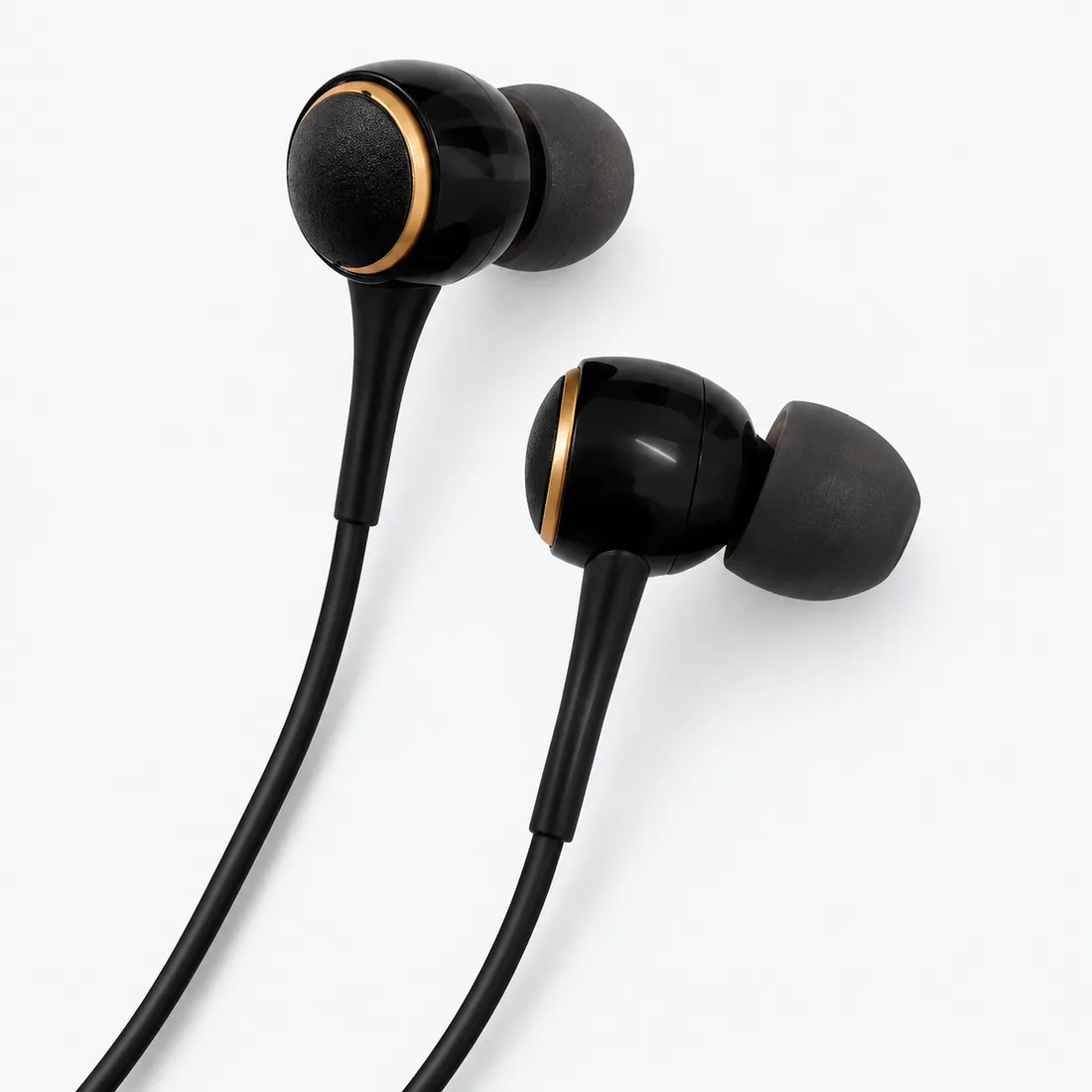 Fone de ouvido intra-auricular com microfone malha - a'Gold - FN-A25 — verso lateral