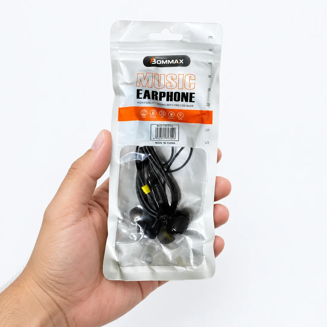 Fone de ouvido music earphone - Bommax bm - F302 — escala