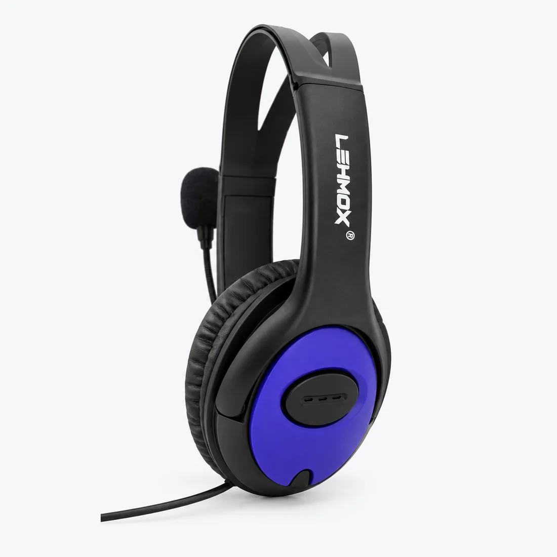 Fone gamer P2 com microfone PS4 / xbox one LEY-35 Lehmox — verso lateral
