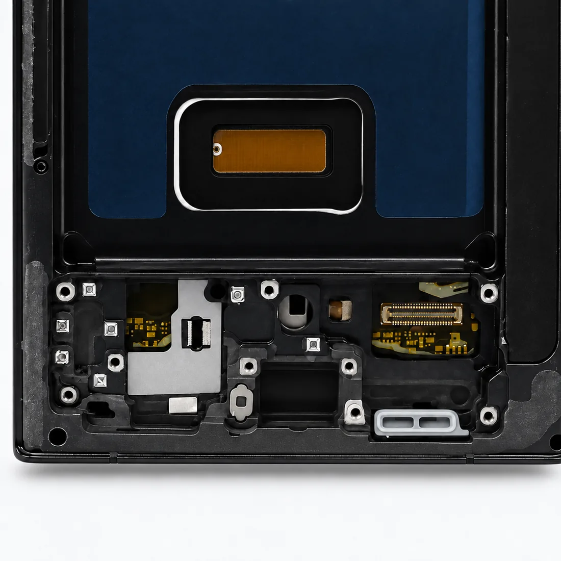 Frontal compatível com Galaxy S23 ultra 5G S918 OLED + tampa — detalhe