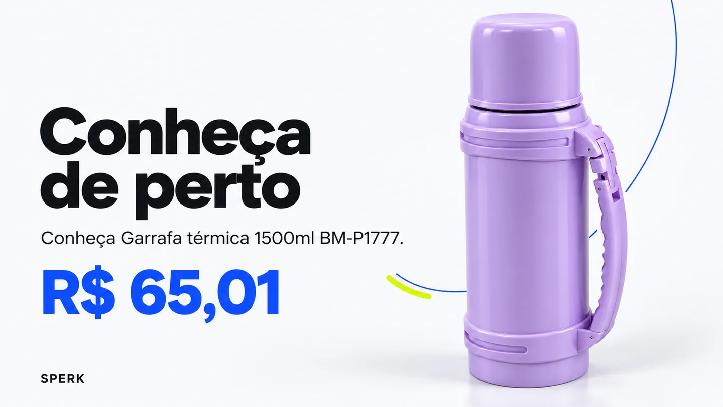 Garrafa térmica 1500ml BM-P1777 — heroi descricao