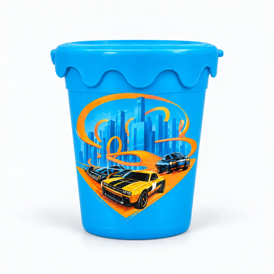 Gelelé slime metalizado hotwheels 180g unidade