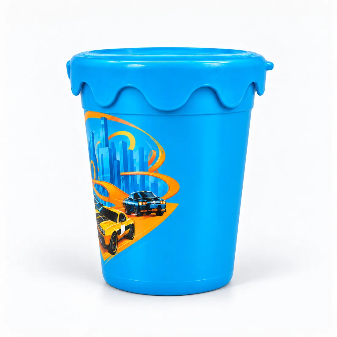 Gelelé slime metalizado hotwheels 180g unidade — verso lateral