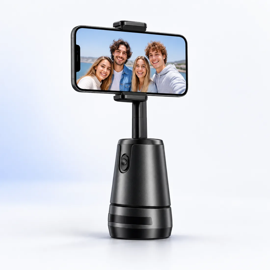 Gimbal fotográfico com reconhecimento facial Hrebos IF-100 — verso lateral