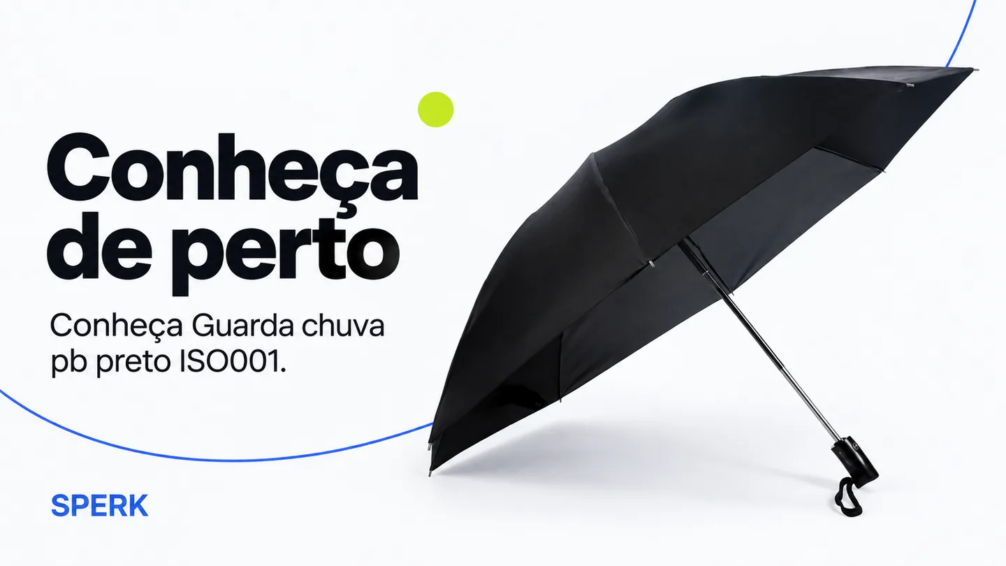 Guarda chuva pb preto ISO001 — heroi descricao