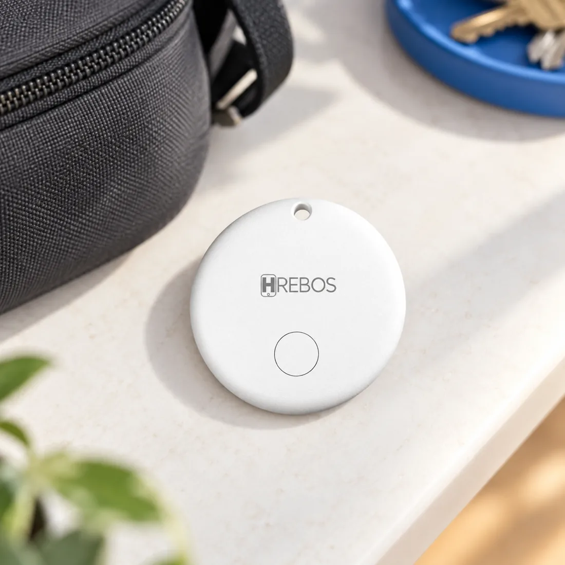 H-tag rastreadora para Android finder Bluetooth 40m Hrebos IF-800 — uso