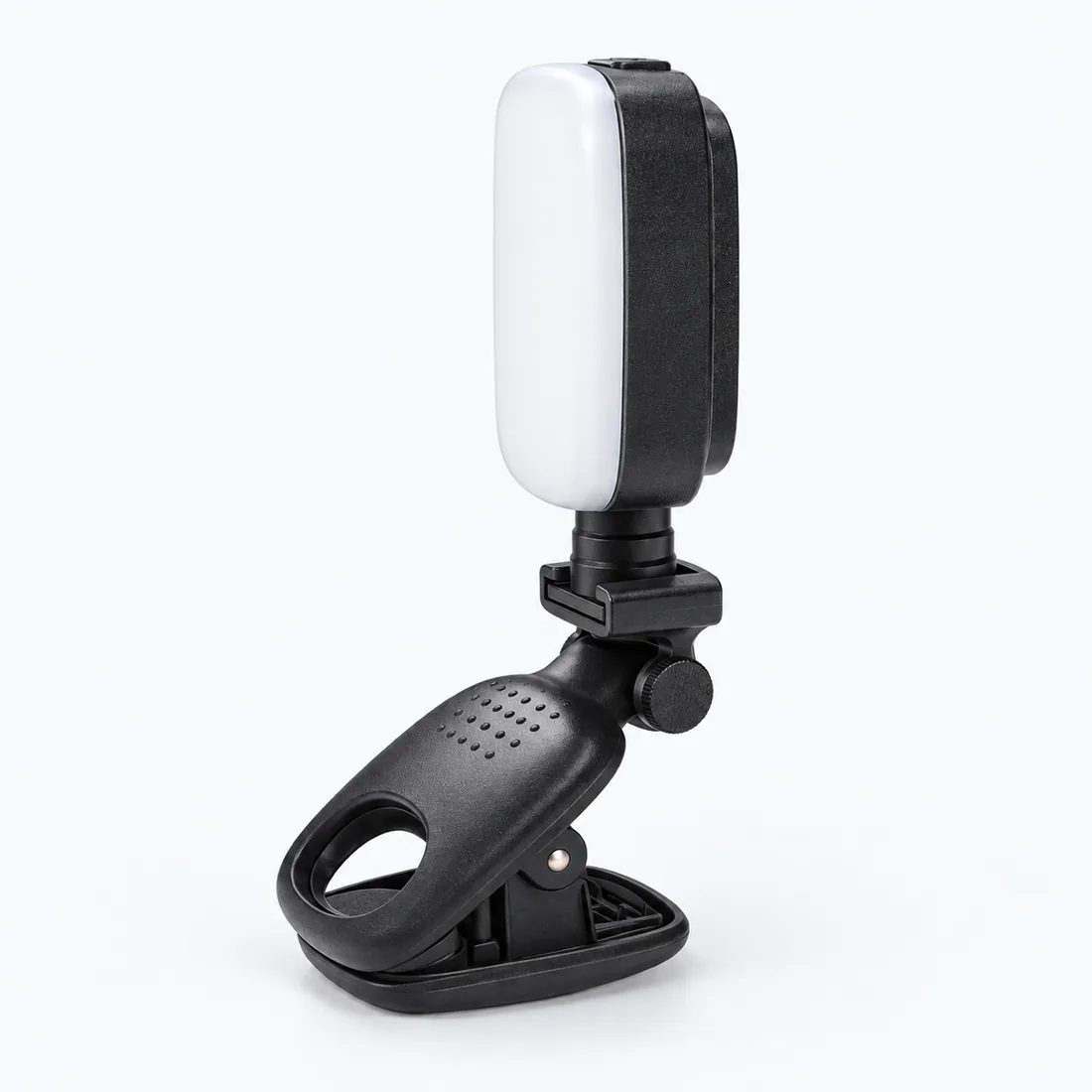 Iluminador portátil com luz de LED e clip ajustável KAIDI KD-D5 — verso lateral
