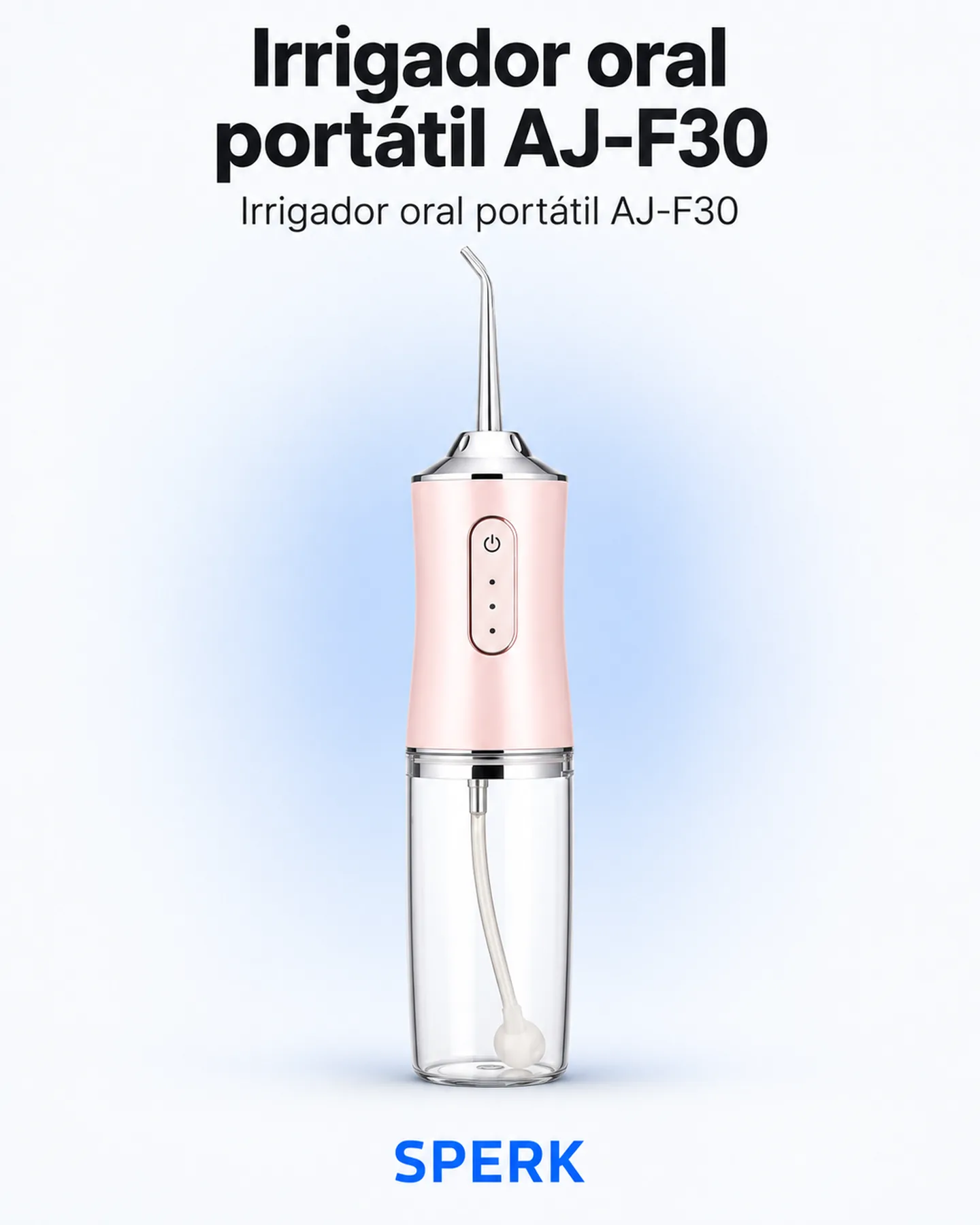 Irrigador oral portátil AJ-F30 — painel 1