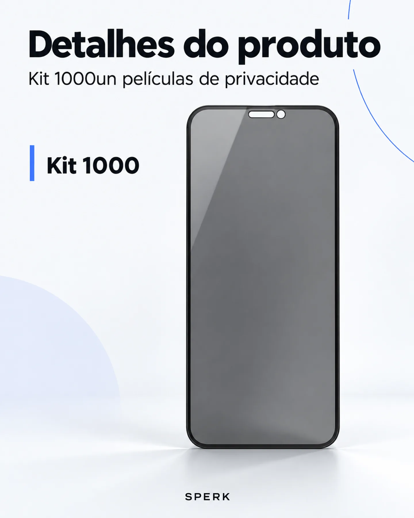 Kit 1000un películas de privacidade — painel 4