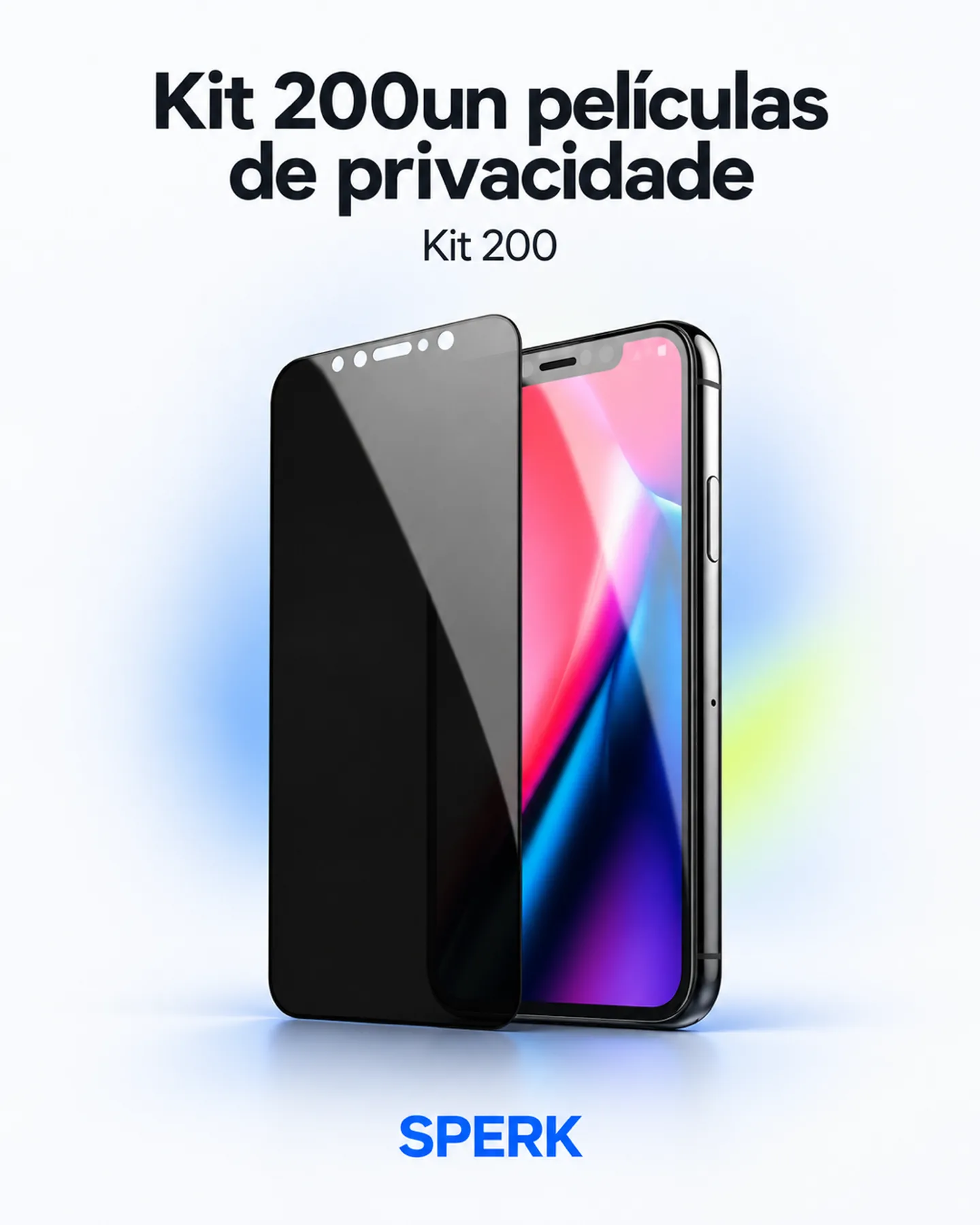 Kit 200un películas de privacidade — painel 1