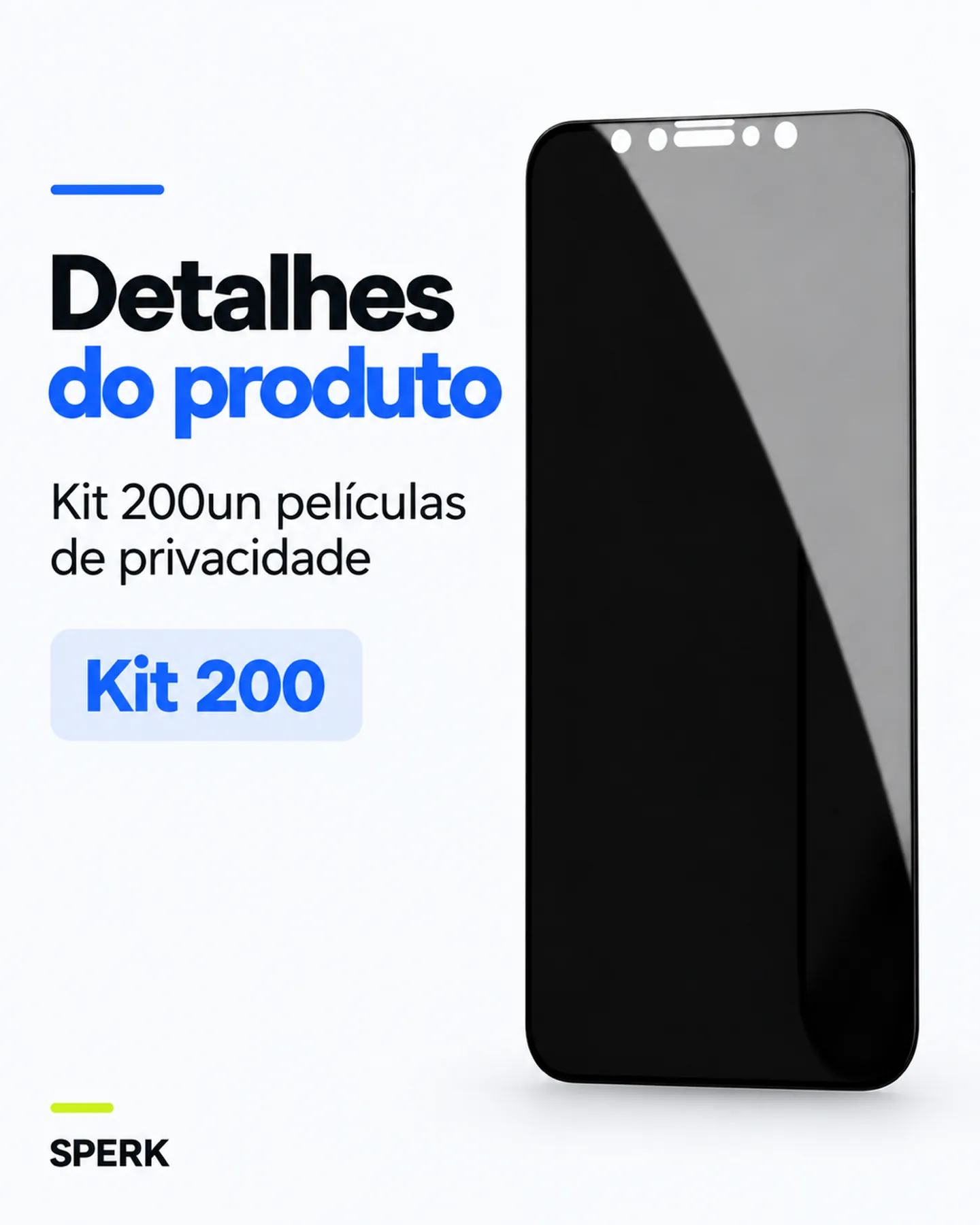 Kit 200un películas de privacidade — painel 4