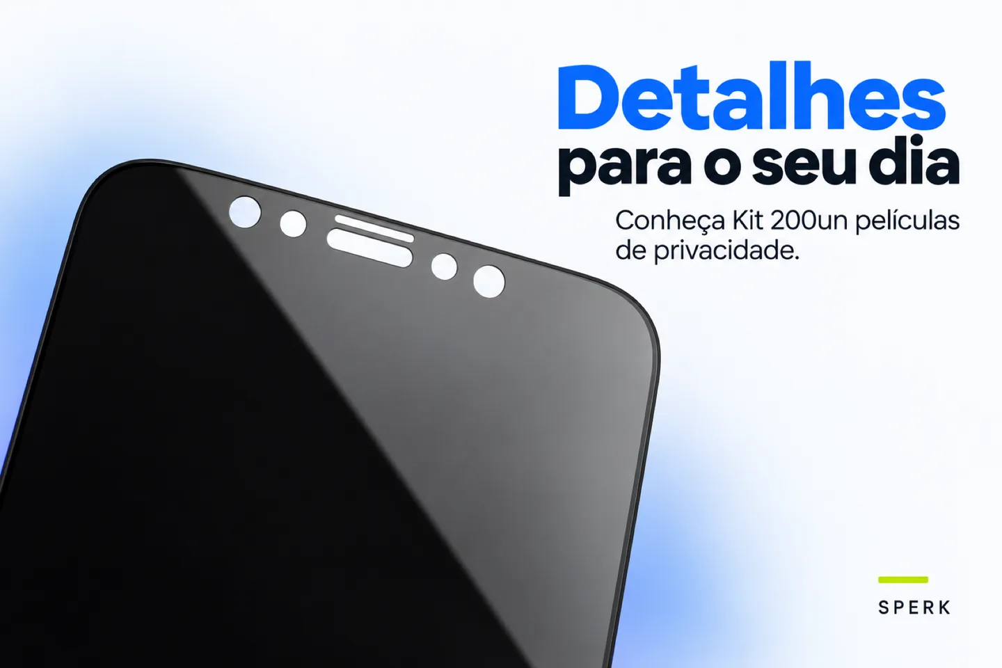 Kit 200un películas de privacidade — diferencial uso